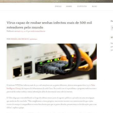 Vírus capaz de roubar senhas infectou mais de 500 mil roteadores pelo mundo – Information Security