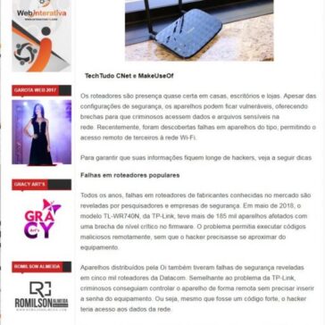 Golpe no roteador já atinge milhares de brasileiros; saiba detalhes – Web Interativa Ponto Novo