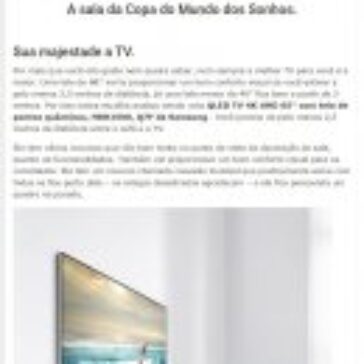A sala da Copa dos Sonhos – Blog do Armindo