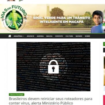 Brasileiros devem reiniciar seus roteadores para conter vírus, alerta Ministério Público – Amazônia Brasil Rádio Web