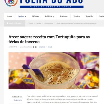 Arcor sugere receita com Tortuguita para as férias de inverno – Folha do ABC