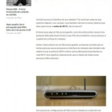 Como trocar a senha do Wi-Fi e alterar outras configurações da rede – Radar Santa Maria