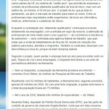 Saiba quais profissionais a Alemanha está buscando no exterior – Rota 2014