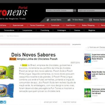 Dois Novos Sabores – Giro News