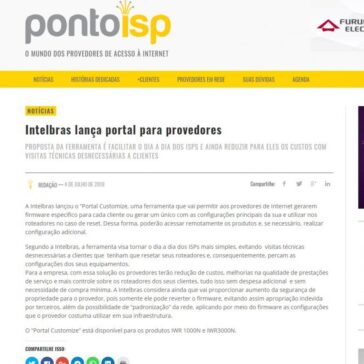 Intelbras lança portal para provedores – Ponto ISP