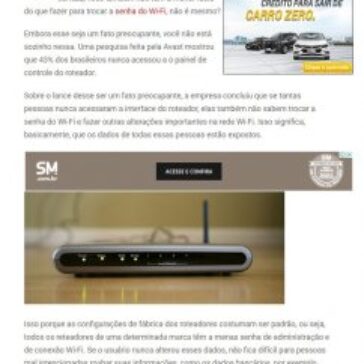 Como trocar a senha do Wi-Fi e alterar outras configurações da rede – R7