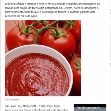 Fábrica de molho de tomate economiza R$ 697 mil por ano com tecnologia sustentável – Empresas S/A