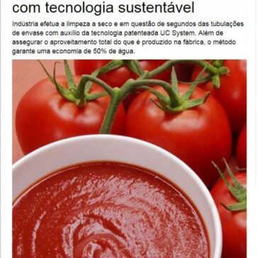 Fábrica de molho de tomate economiza R$ 697 mil por ano com tecnologia sustentável – Jornal Metrópole