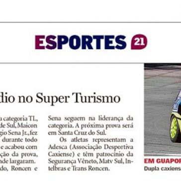 Roncen e Sena vão ao pódio no Super Turismo – Pioneiro