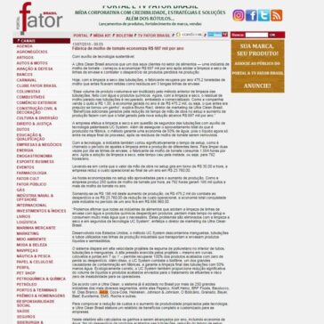 Fábrica de molho de tomate economiza R$ 697 mil por ano – Portal Fator Brasil