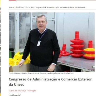 Congresso de Administração e Comércio Exterior da Unesc – JI News
