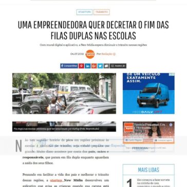 Uma empreendedora quer decretar o fim das filas duplas nas escolas – Pequenas Empresas Grandes Negócios