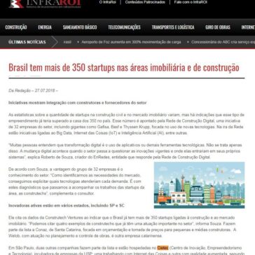 Brasil tem mais de 350 startups nas áreas imobiliária e de construção – InfraRoi – InfraRoi