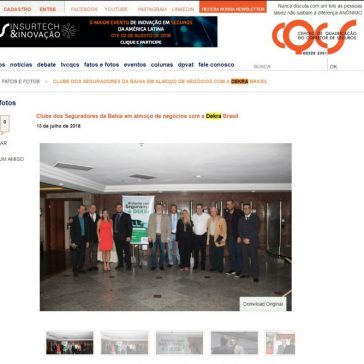 Clube dos Seguradores da Bahia convida para almoço de negócios com a Dekra- – CQCS.COM