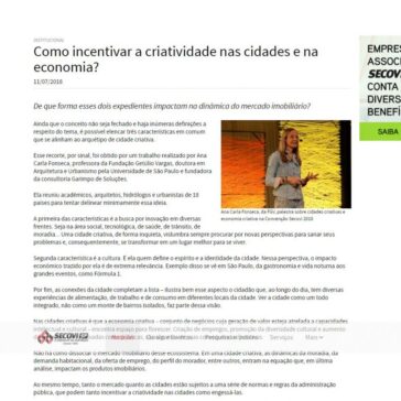 Como incentivar a criatividade nas cidades e na economia? – Secovi SP