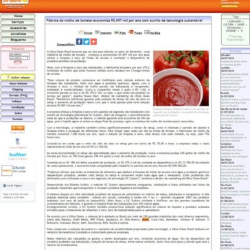 Fábrica de molho de tomate economiza R$ 697 mil por ano com auxílio de tecnologia sustentável – Difundir