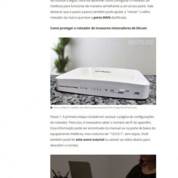 Como configurar o roteador da Intelbras como access point – Tech tudo