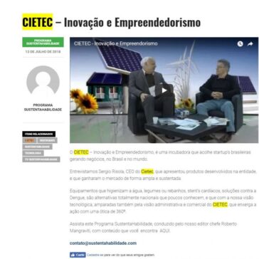 CIETEC – Inovação e Empreendedorismo – SustentaHabilidade