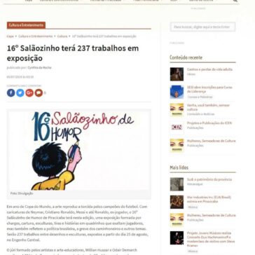 16° Salãozinho terá 237 trabalhos em exposição – A Província – A Província