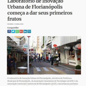 Laboratório de Inovação Urbana de Florianópolis começa a dar seus primeiros frutos – IMPAR – Impar