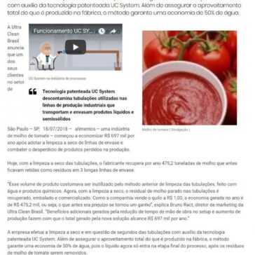 Fábrica de molho de tomate economiza R$ 697 mil por ano com tecnologia sustentável – Folha Geral