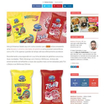 Acor parte para cima da Fini e lança novas balas de gelatina – Geek Publicitário