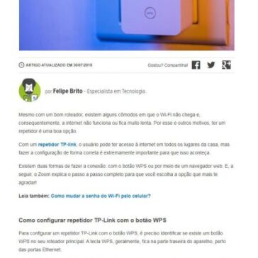 Como configurar repetidor TP-Link – Zoom