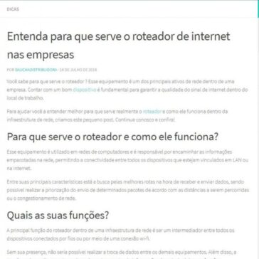Entenda para que serve o roteador de internet nas empresas – Distribuidora de Informática, atendimento a lojas de informática