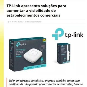 TP-Link apresenta soluções para aumentar a visibilidade de estabelecimentos comerciais – MTI Tecnologia