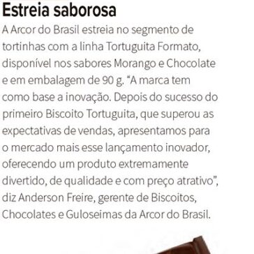 Estreia saborosa – Distribuição