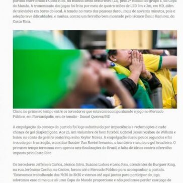 Da tensão à alegria: vitória da seleção agita pontos da Grande Florianópolis – Nd Online