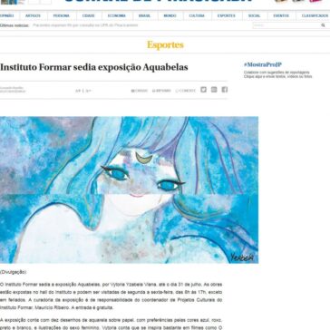 Instituto Formar sedia exposição Aquabelas – Jornal de Piracicaba (On-line)