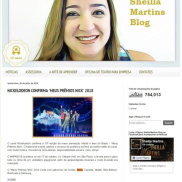 NICKELODEON CONFIRMA ‘MEUS PRÊMIOS NICK’ 2018 – Sheilla Martins Blog