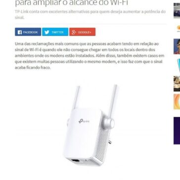 Repetidores de sinal: Confira boas opções para ampliar o alcance do Wi-Fi – Script Brasil