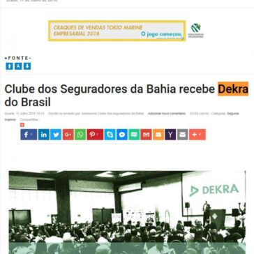 Clube dos Seguradores da Bahia recebe Dekra do Brasil – SEGS