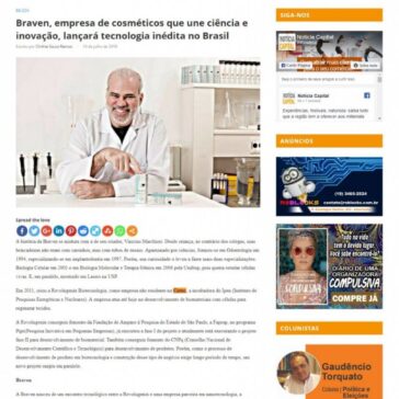 Braven, empresa de cosméticos que une ciência e inovação, lançará tecnologia inédita no Brasil – Portal Notícia Capital