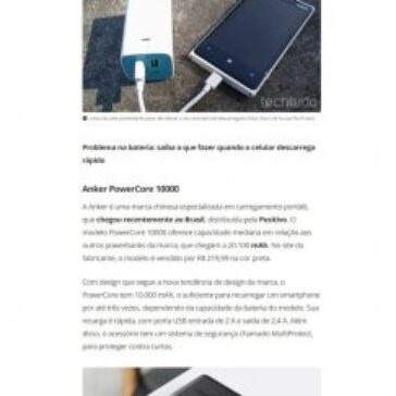 Powerbanks de até 10.400 mAh; conheça sete opções – Tech tudo