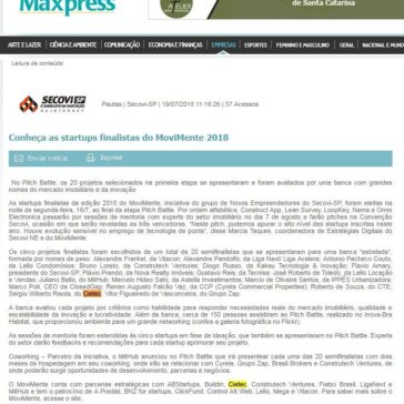 Conheça as startups finalistas do MoviMente 2018 – Maxpress Net