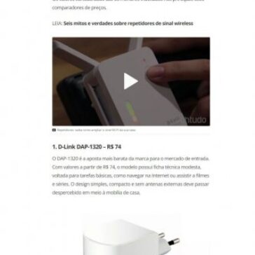 Repetidor da D-Link: lista reúne modelos para ampliar o sinal do Wi-Fi – Tech tudo