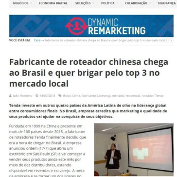 Fabricante de roteador chinesa chega ao Brasil e quer brigar pelo top 3 no mercado local – IP News