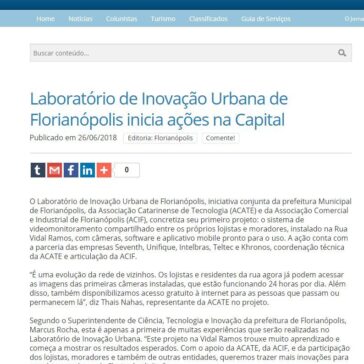 Laboratório de Inovação Urbana de Florianópolis começa a dar seus primeiros frutos – Floripa News