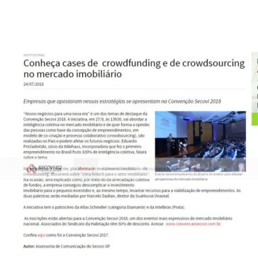 Conheça cases de crowdfunding e de crowdsourcing no mercado imobiliário – Secovi SP