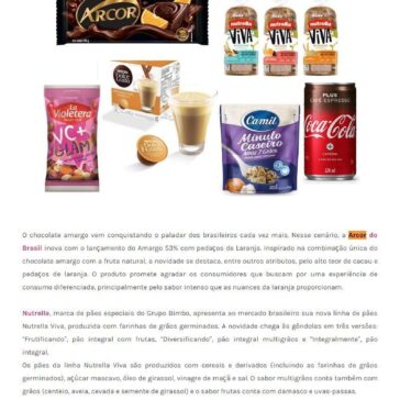 Novidades e Lançamentos do Mês – Menu Criativo