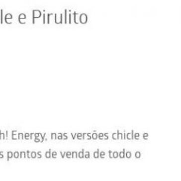 Arcor: Poosh Energy de Chicle e Pirulito – Mundo do Marketing