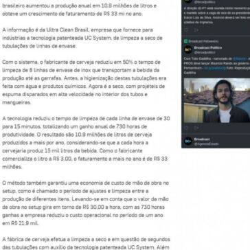 Fábrica de cerveja fatura R$ 33 mi a mais por ano com auxílio de tecnologia sustentável – Broadcast
