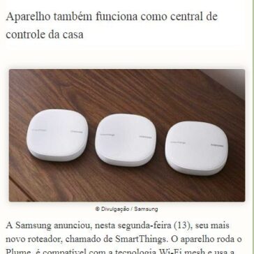 Samsung lança roteador inteligente que leva Wi-Fi para a casa toda – InfoNavWeb