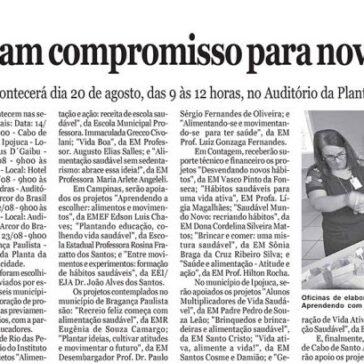 Escolas assinam compromisso para novo programa – A Tribuna Piracicabana