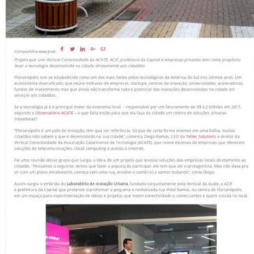 Laboratório de Inovação Urbana, o primeiro passo para transformar Florianópolis em smart city – SC Inova