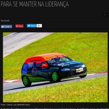 CGST: Dupla Roncen/Sena vai para Santa Cruz para se manter na liderança – Felipe Augusto