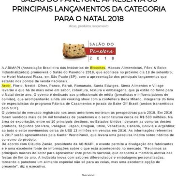Salão do Panetone apresenta os principais lançamentos da categoria para o Natal 2018 – Joana DArc